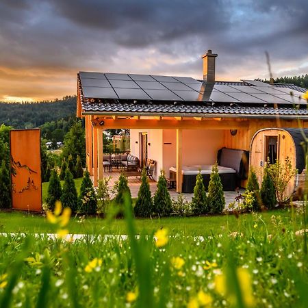 Chalets Woid_Liebe&Glueck 博登迈斯 外观 照片