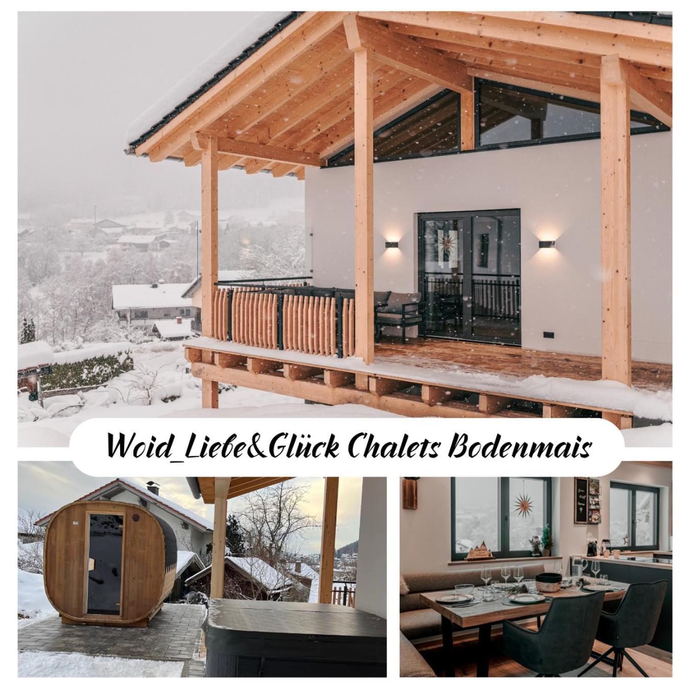 Chalets Woid_Liebe&Glueck 博登迈斯 外观 照片