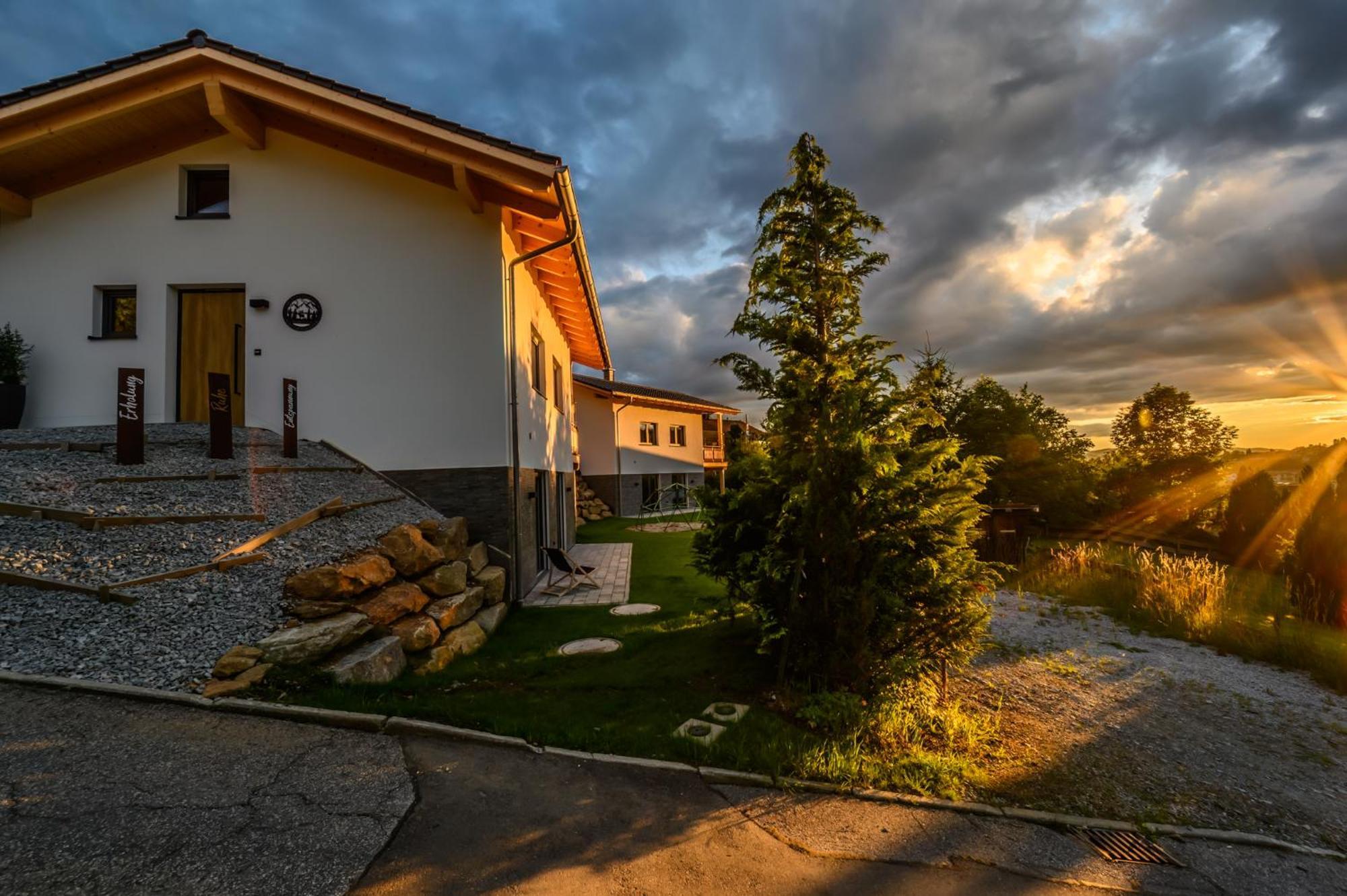 Chalets Woid_Liebe&Glueck 博登迈斯 外观 照片